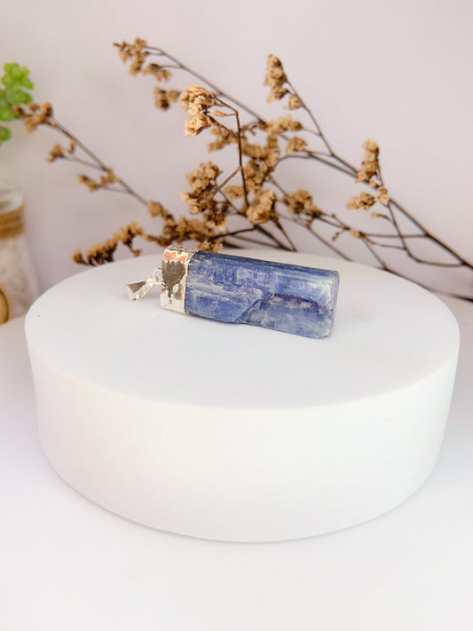 Pingente alma - Cianita Azul