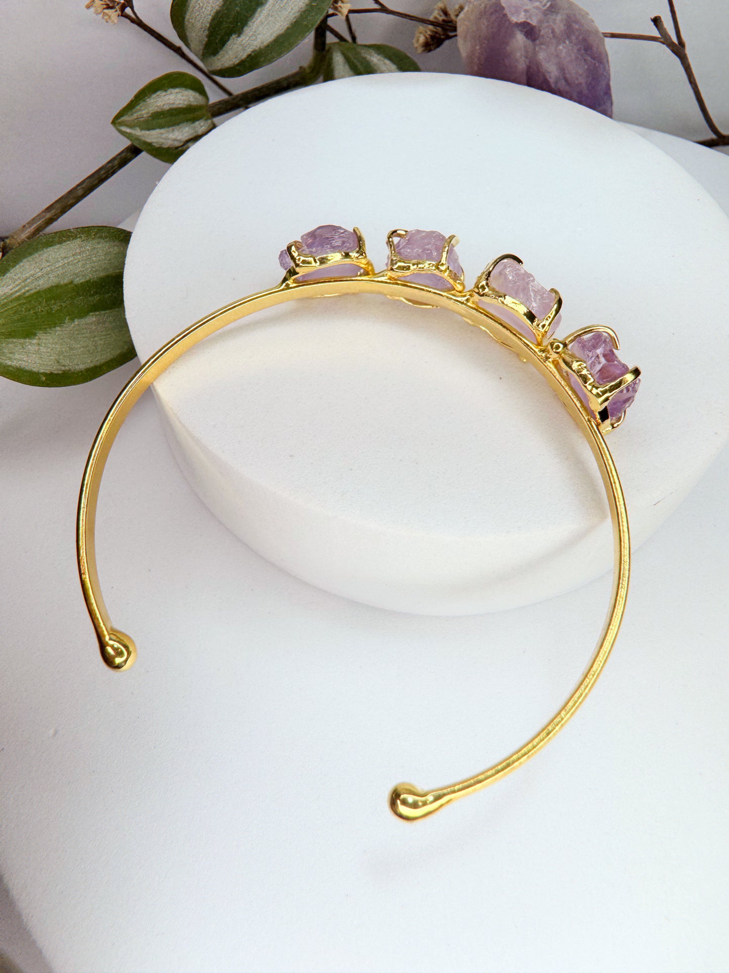 Bracelete terra - Ametista