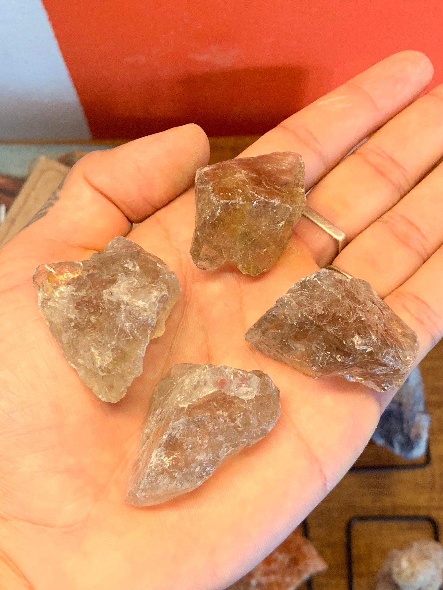 Quartzo fume - pedra solta