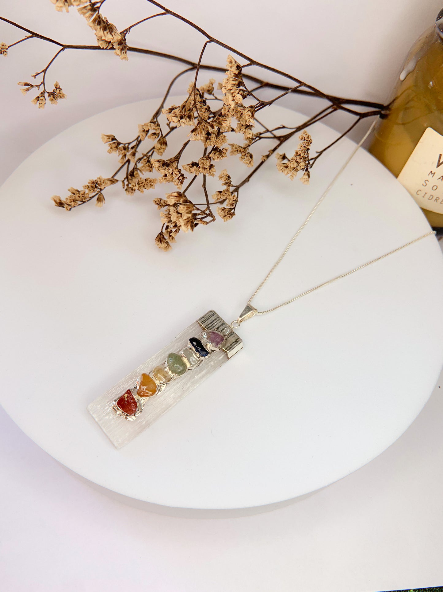 Colar 7 chakras - alinhamento