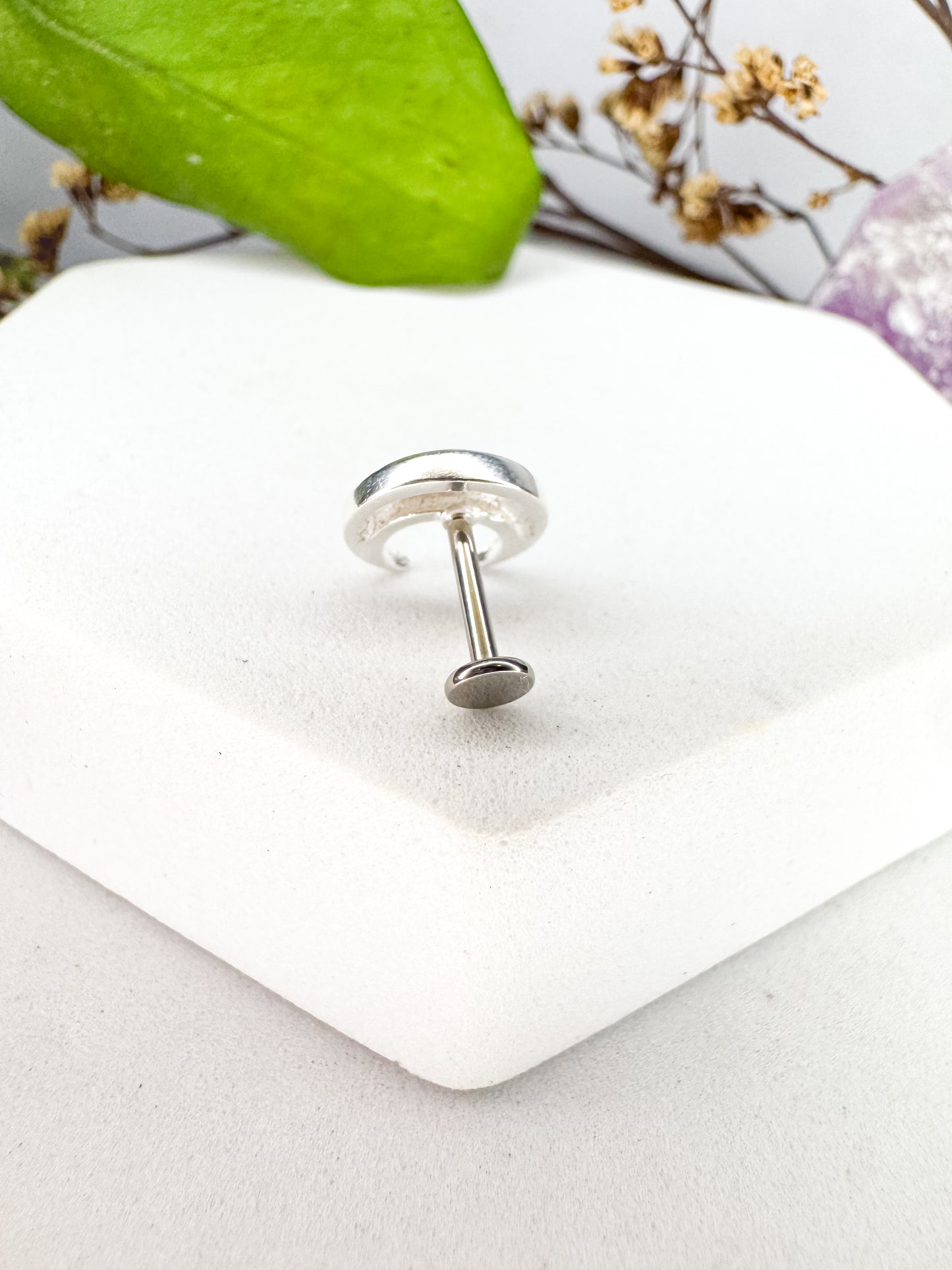 Piercing lua - Prata 925
