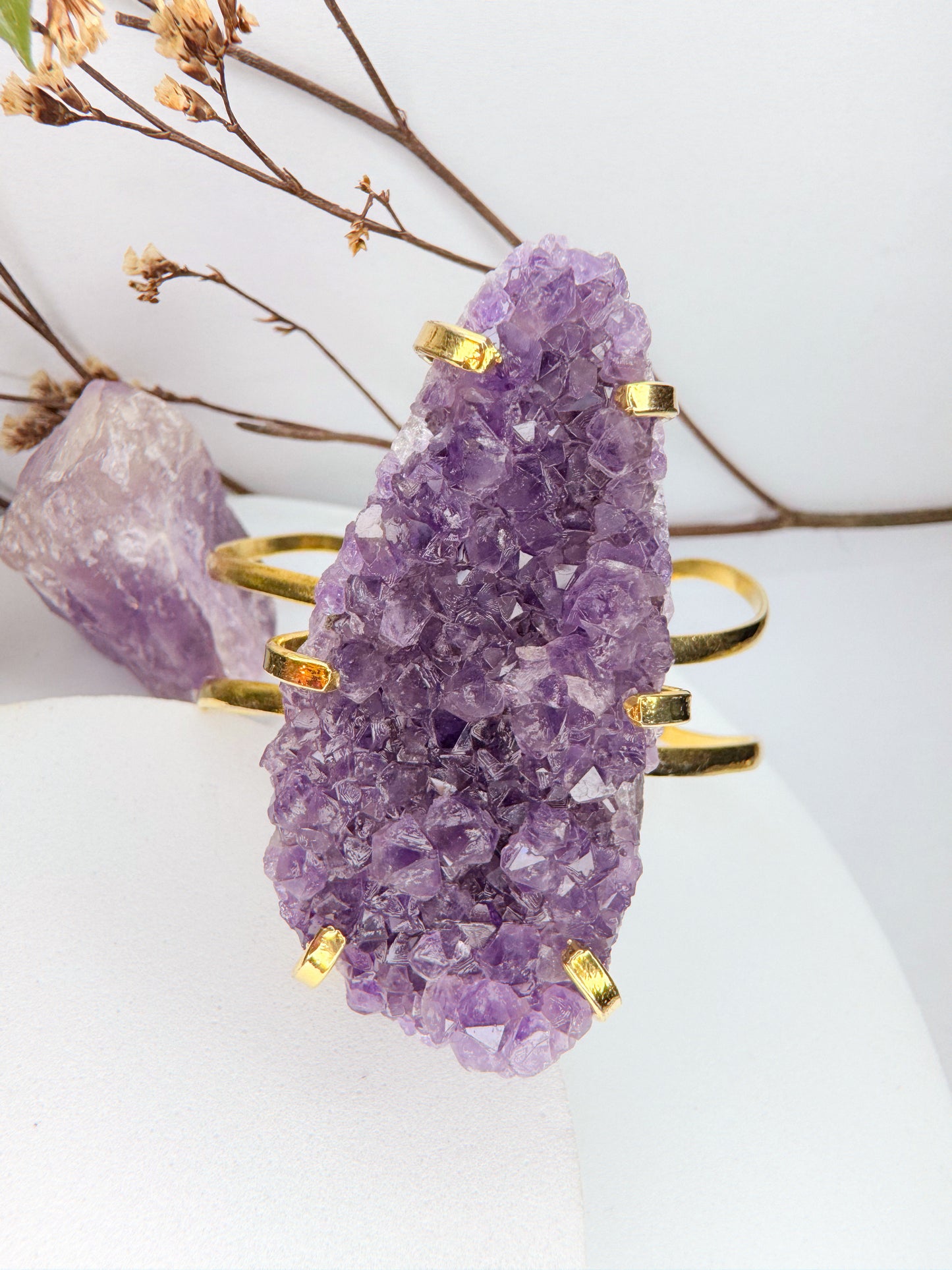 Bracelete astro - Drusa ametista