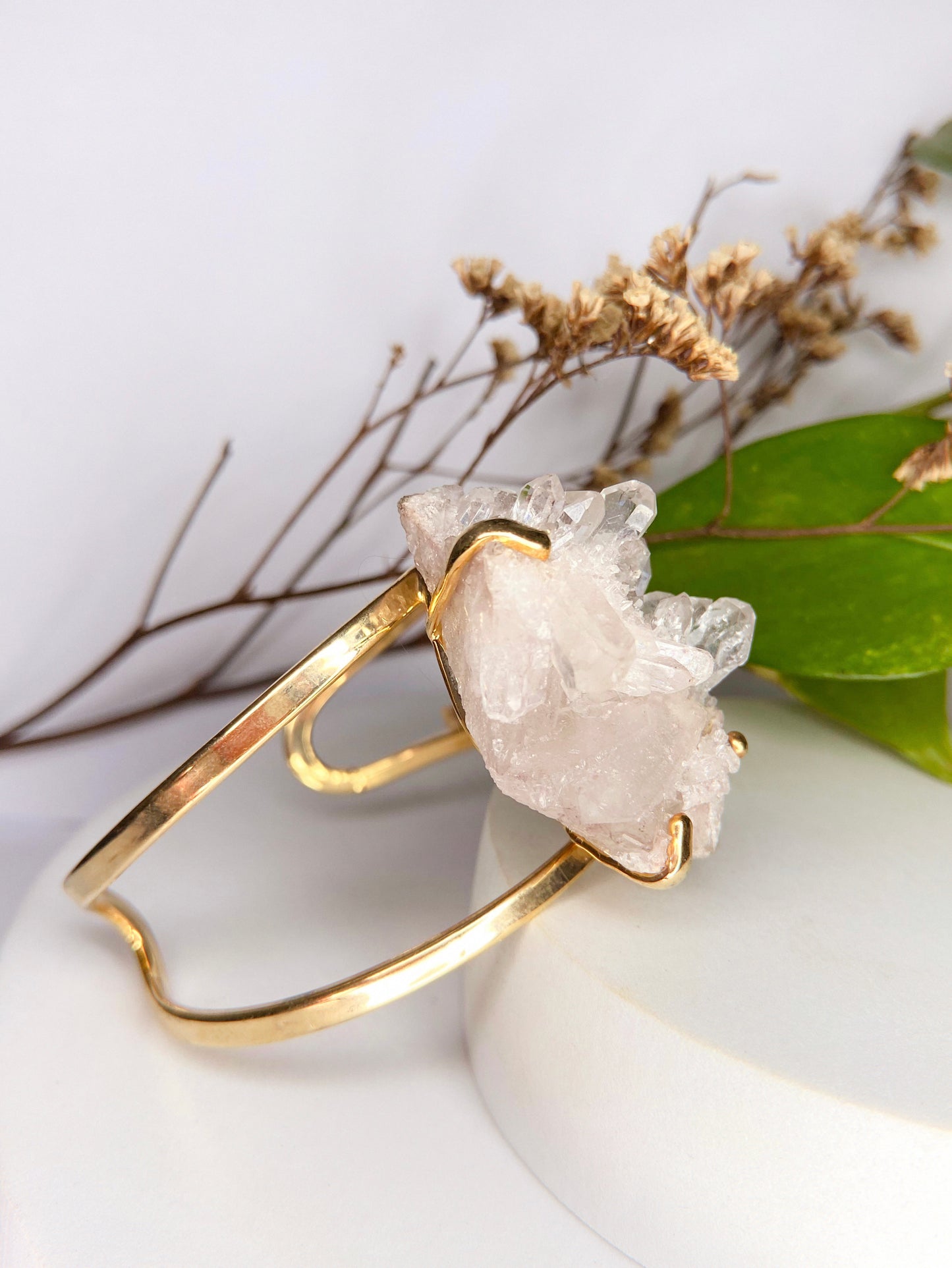 Bracelete astro - drusa de cristal