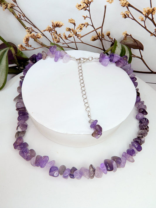 Choker Sentir - Ametista