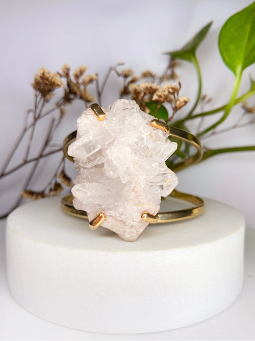 Bracelete astro - drusa de cristal