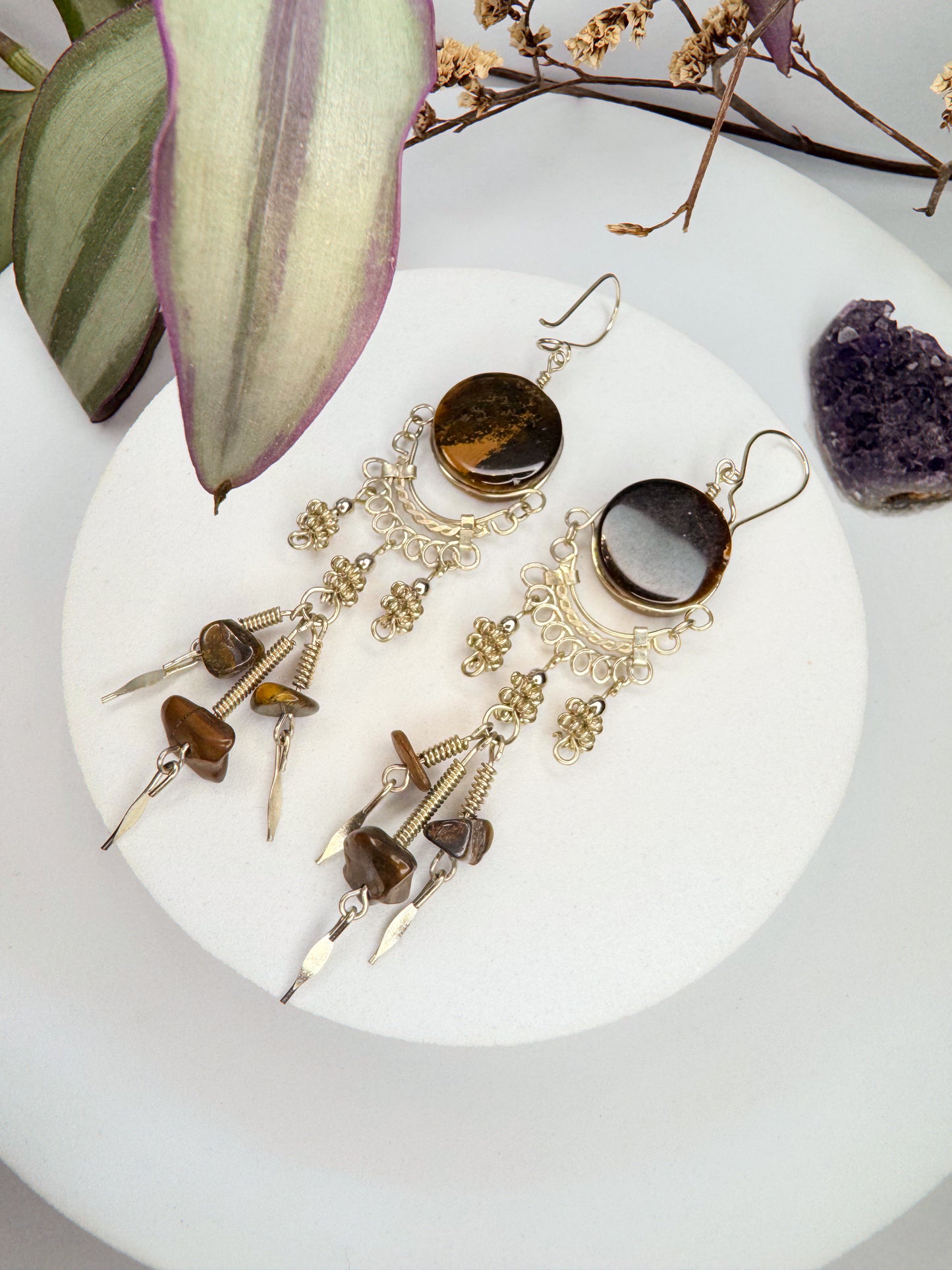 Brinco Nostalgia - Olho de Tigre