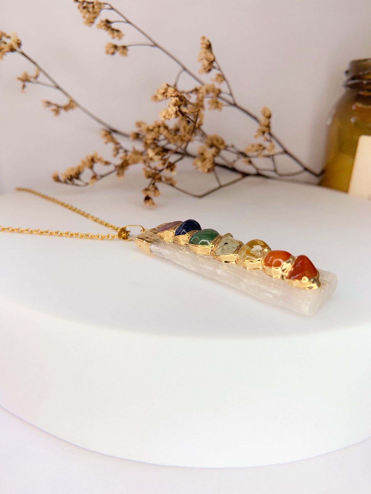 Colar 7 chakras - alinhamento