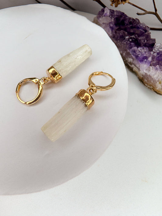 Brinco Júpiter - selenita branca