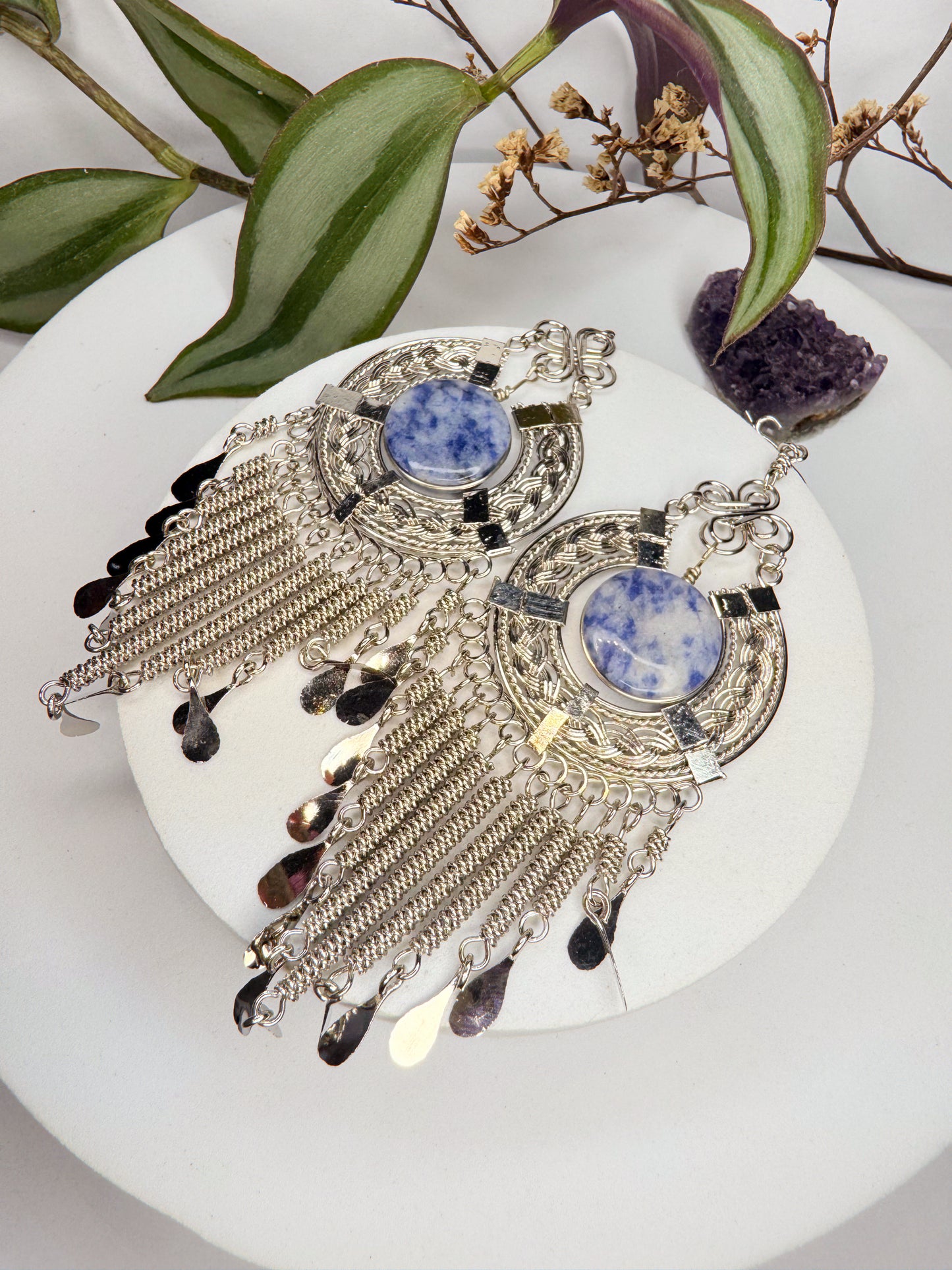 Brinco Nostalgia Aço - Sodalita