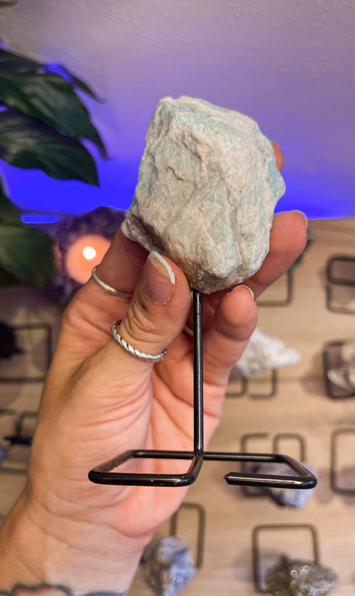 Base de cristal - Amazonita