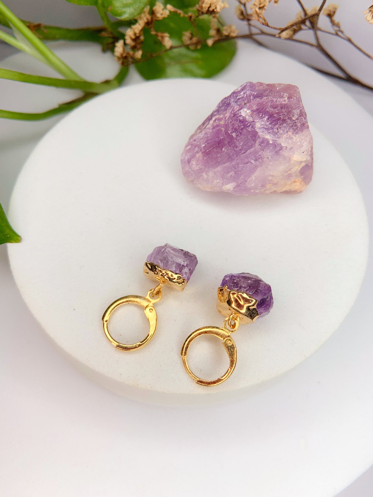 Brinco Júpiter - ametista