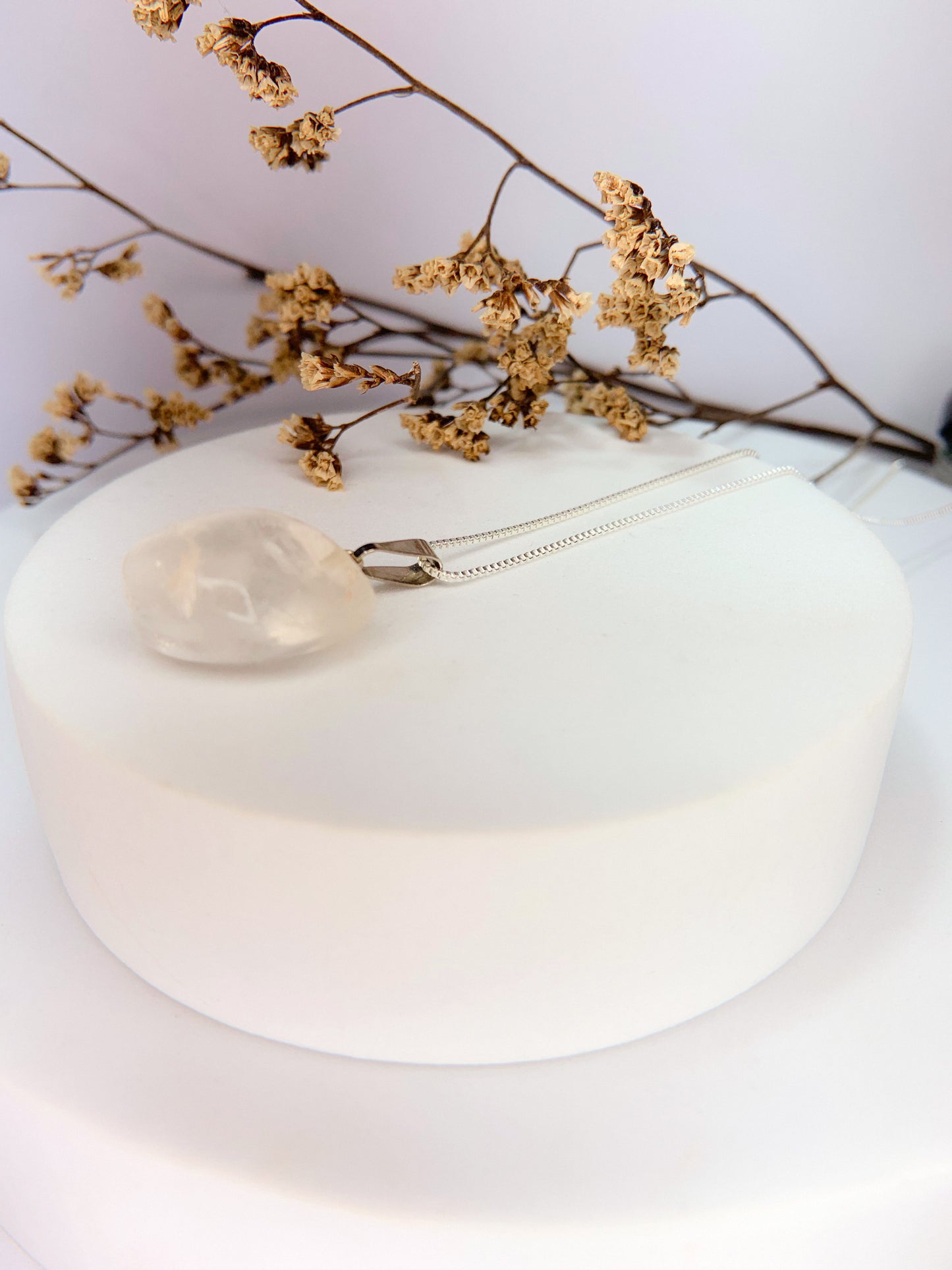 Colar Nature - Quartzo De Cristal Lapidado