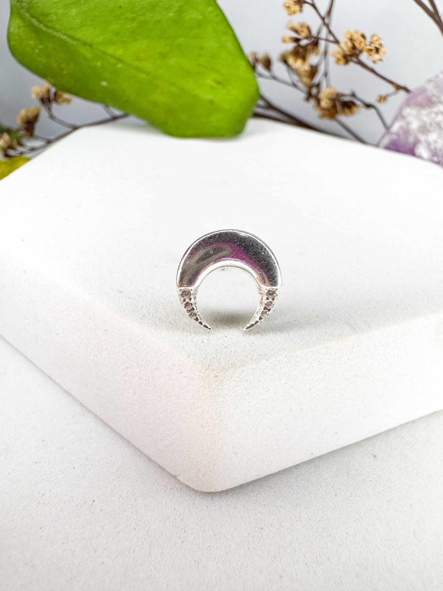 Piercing lua - Prata 925