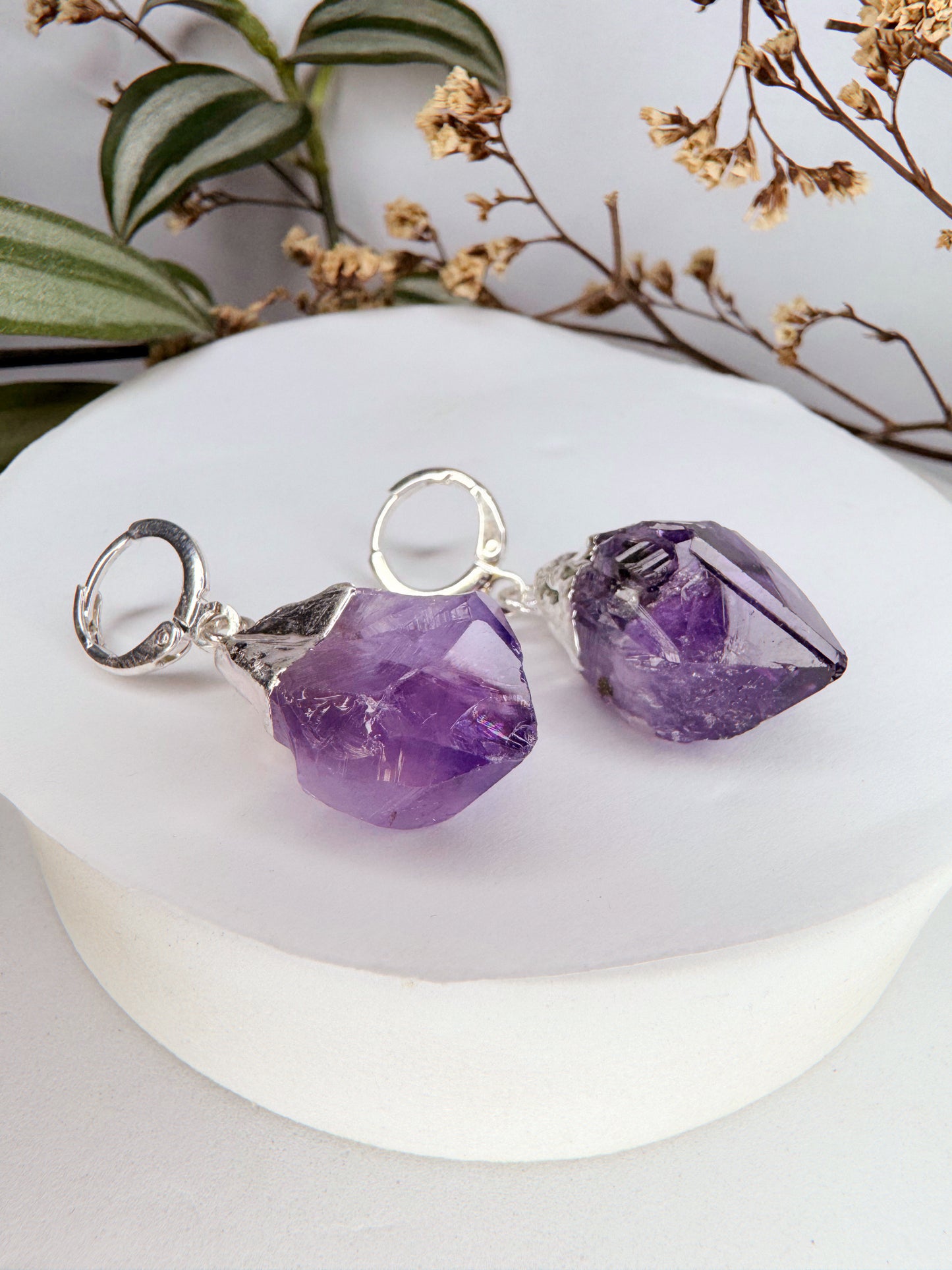 Brinco Júpiter - ametista