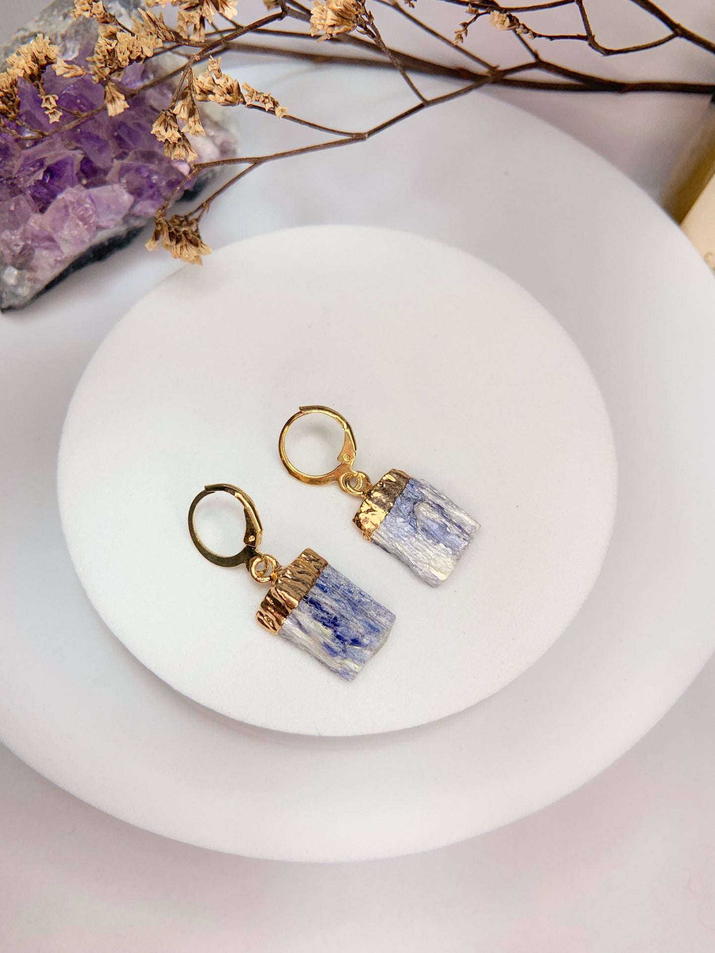 Brinco júpiter - cianita azul