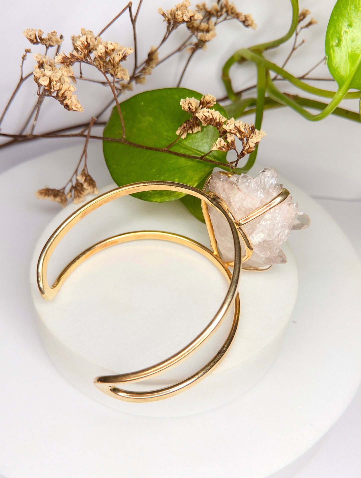 Bracelete astro - drusa de cristal