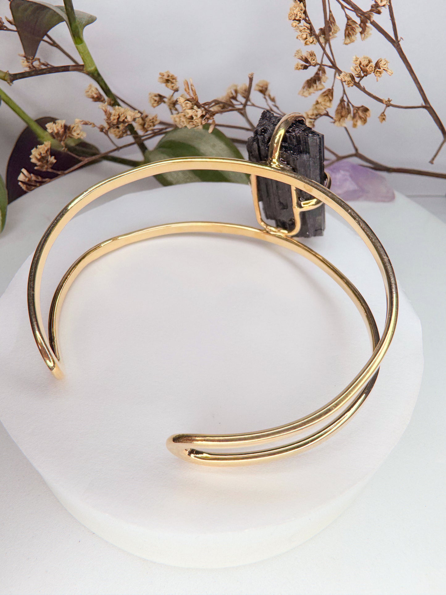 Bracelete Astro - turmalina negra