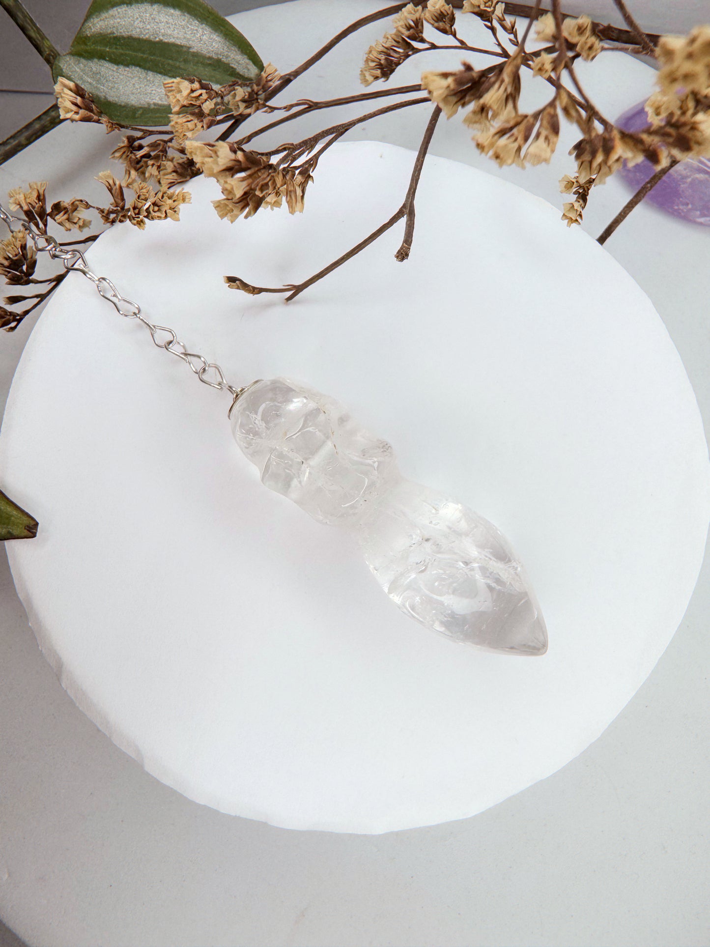 Pendulo - Quartzo de cristal