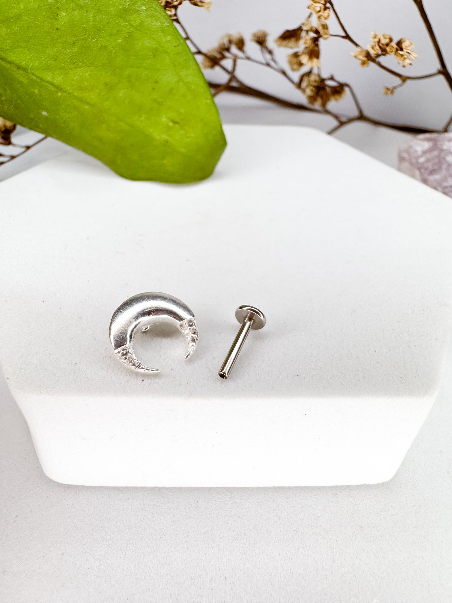 Piercing lua - Prata 925