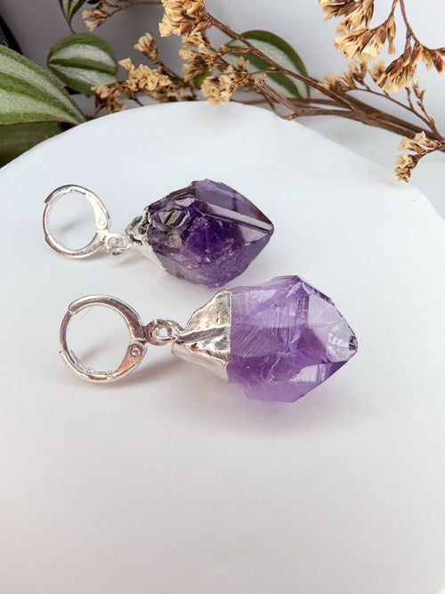 Brinco Júpiter - ametista