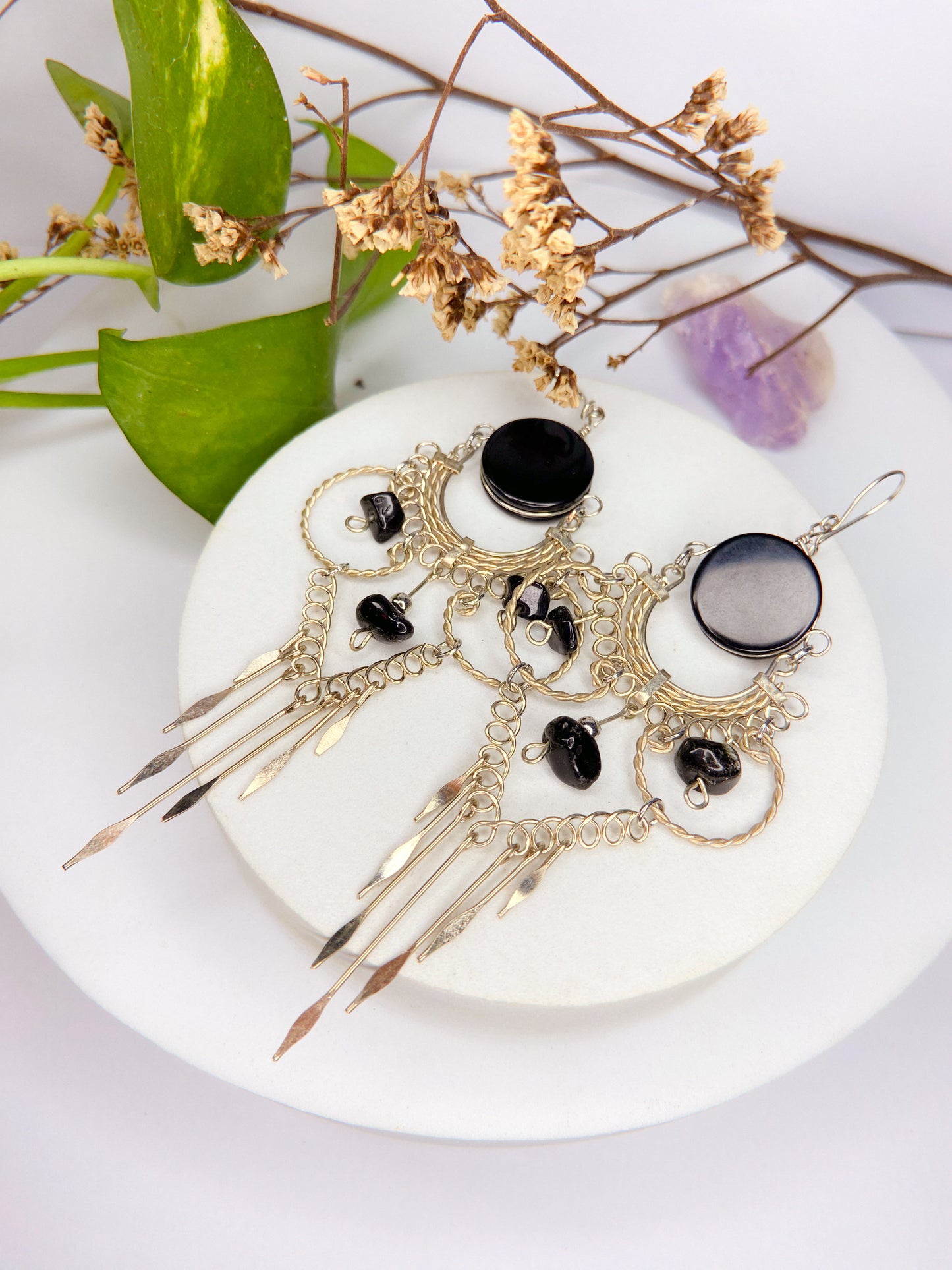 Brinco Nostalgia - Ônix