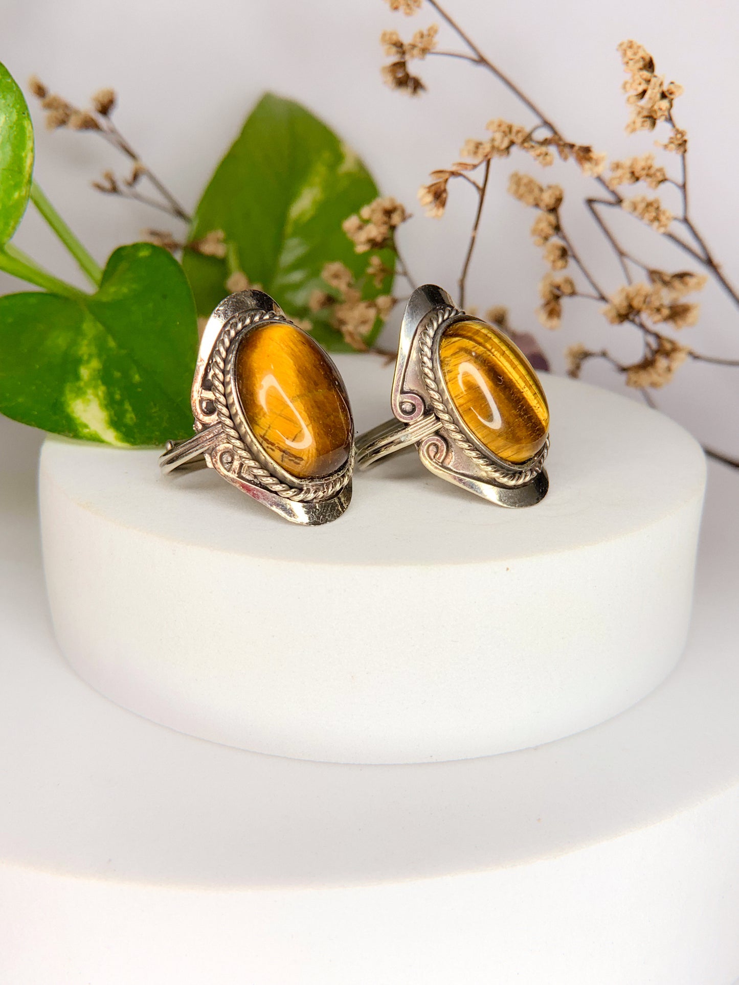 Anel aura - Olho de Tigre