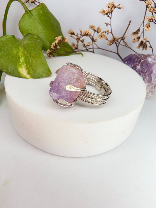 Anel pureza - Ametista