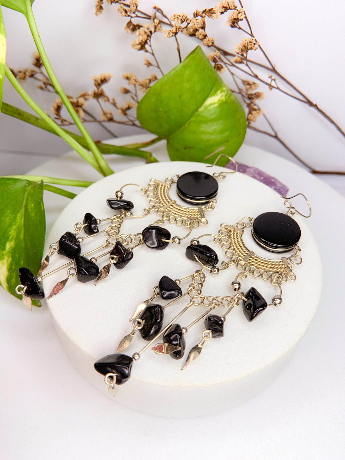 Brinco Nostalgia - Ônix