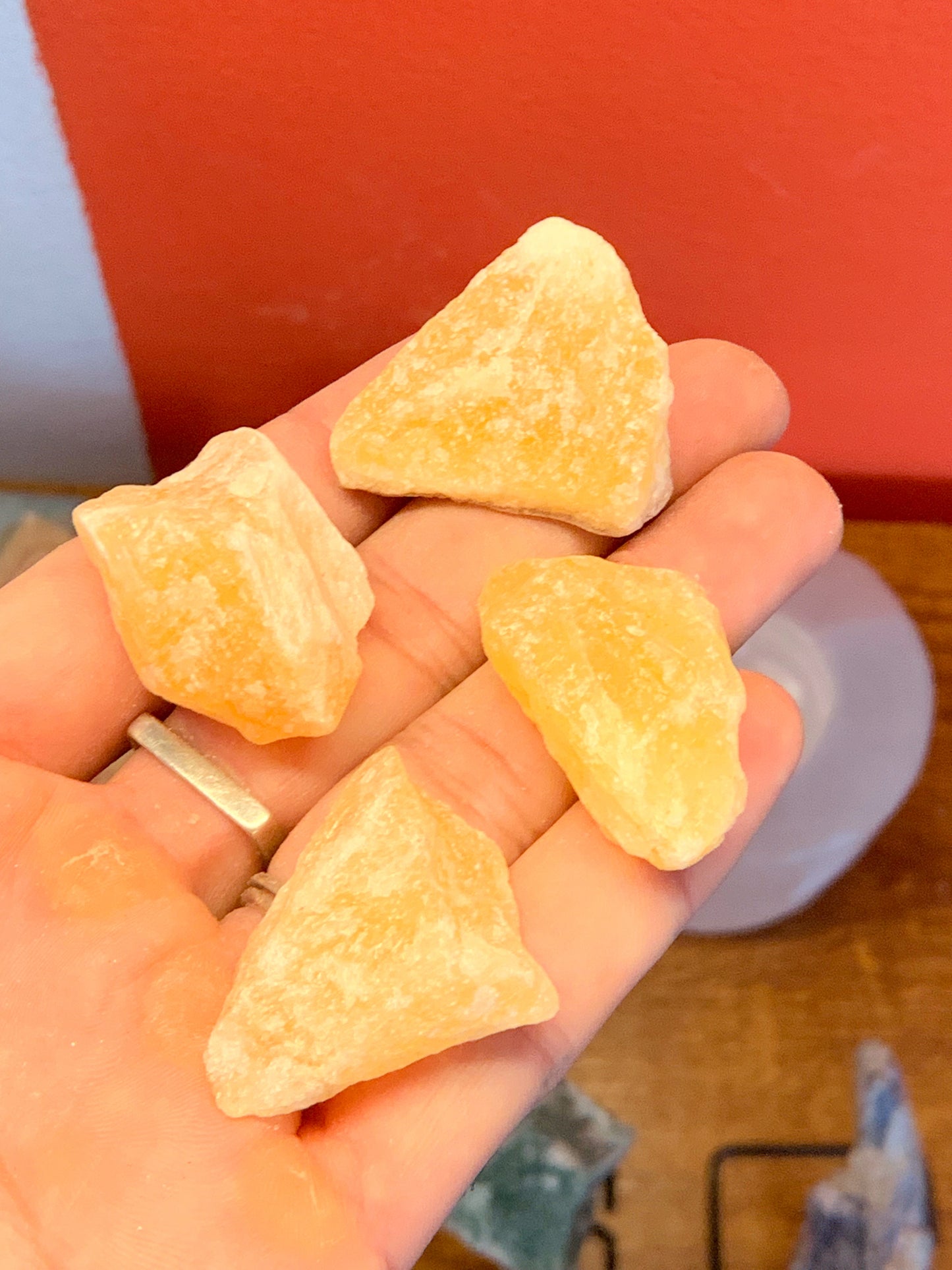 Calcita Amarela - pedra solta