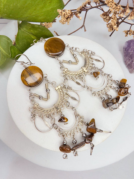 Brinco Nostalgia - Olho de Tigre