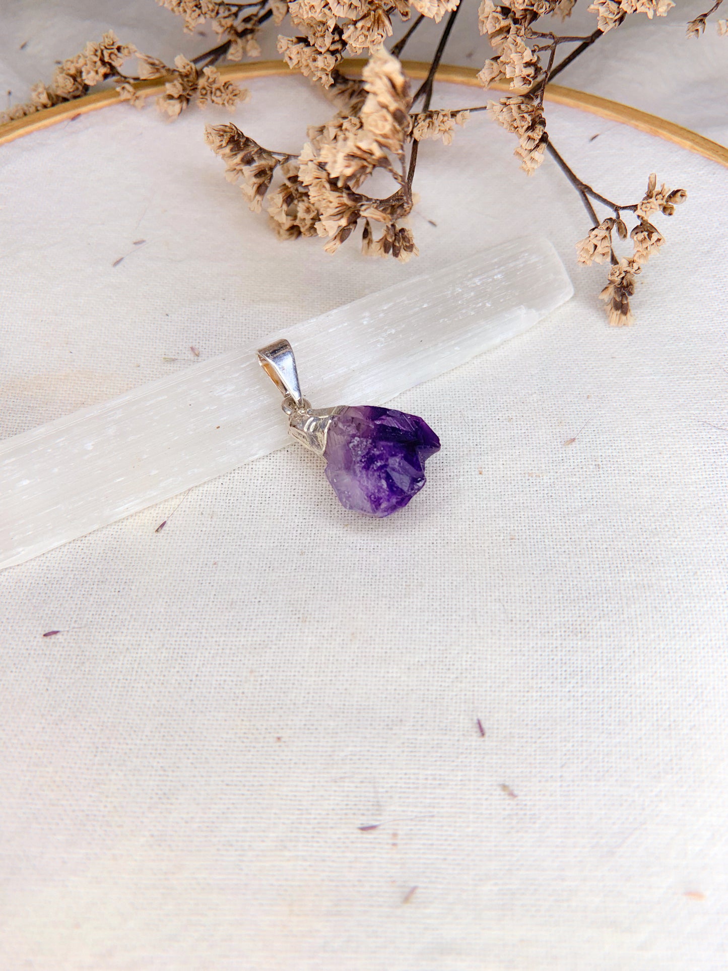 Pingente Alma - Ametista