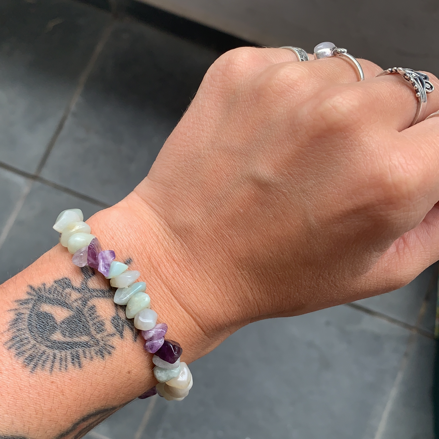 Pulseira Constelação Mix de pedras
