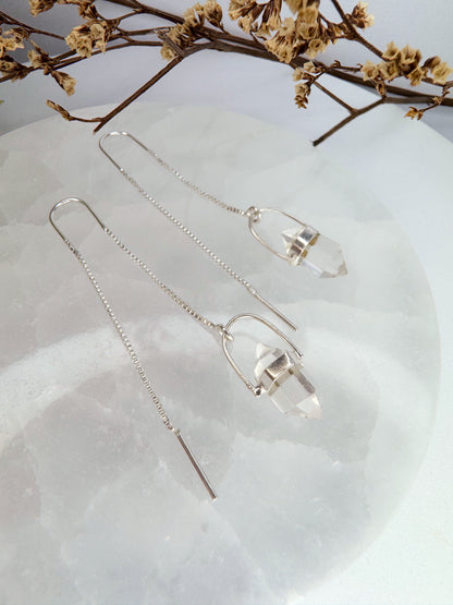 Brinco zen - Quartzo de Cristal