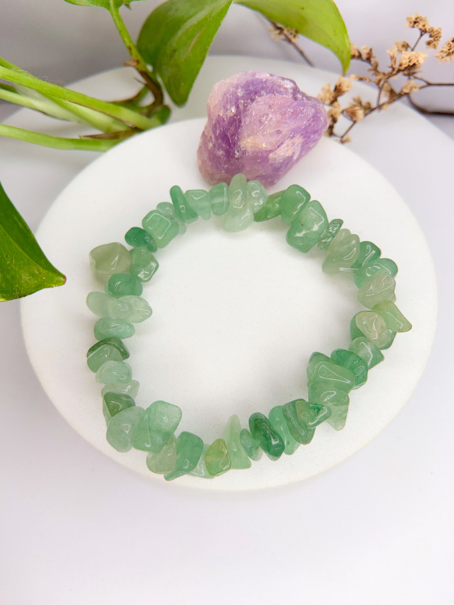 Pulseira constelação - Quartzo verde
