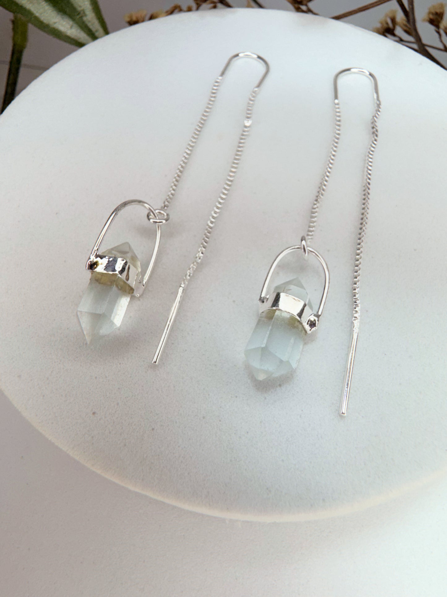 Brinco zen - Água marinha