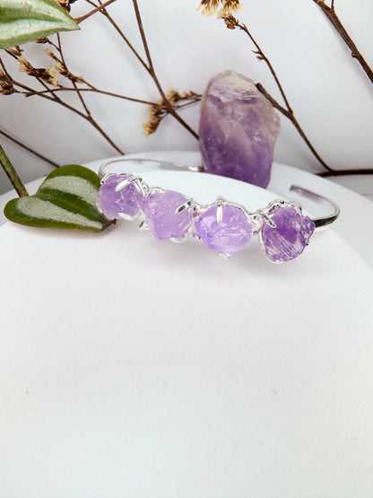 Bracelete terra - Ametista
