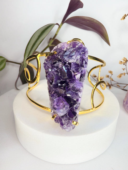 Bracelete astro - Drusa ametista