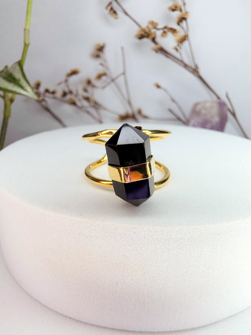 Anel mercúrio - Amazonita