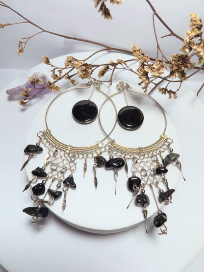 Brinco Nostalgia - Ônix