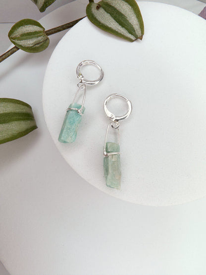 Brinco Júpiter - amazonita bruto