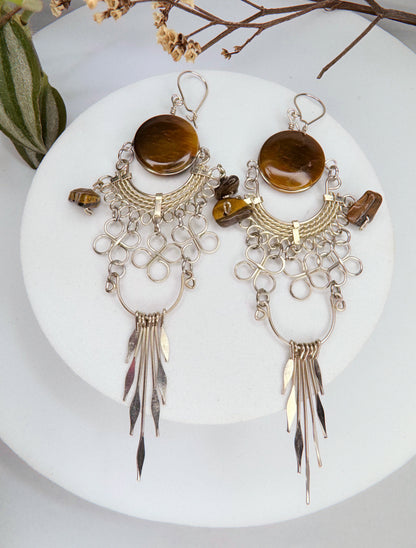 Brinco Nostalgia - Olho de Tigre