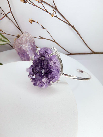 Bracelete titã - Drusa ametista