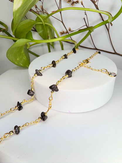 Choker Luar - Ônix