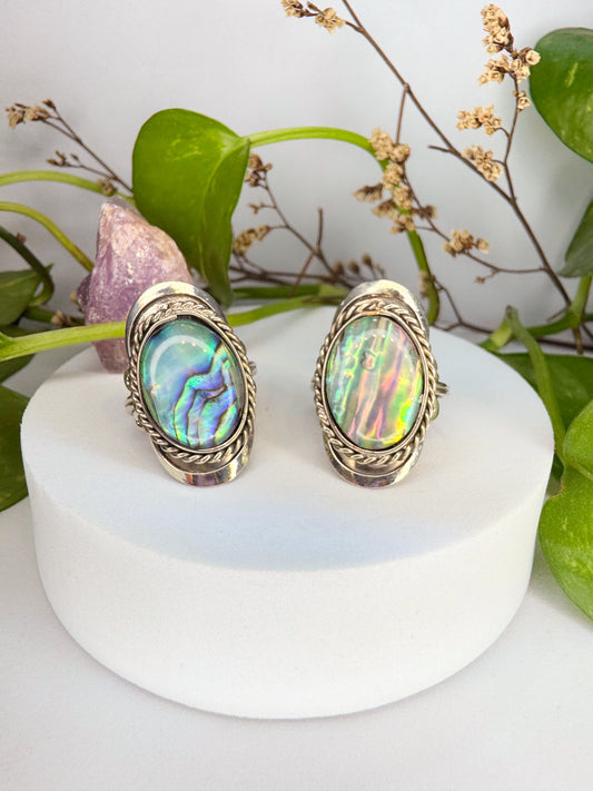 Anel Aura - Abalone