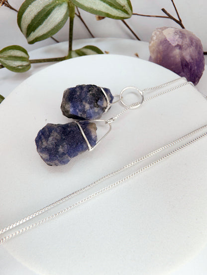 Colar cósmico  - Sodalita