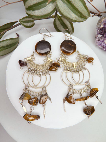 Brinco Nostalgia - Olho de Tigre