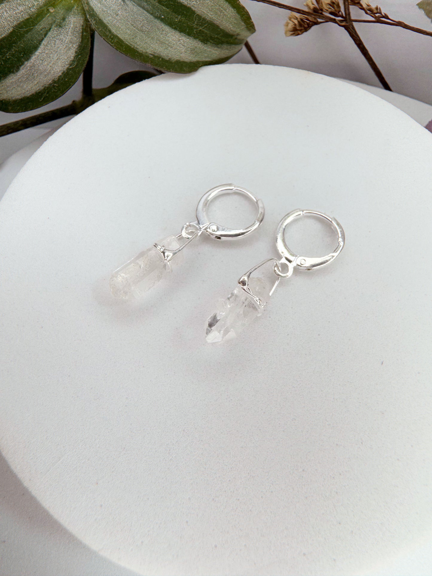 Brinco Júpiter - Quartzo de Cristal