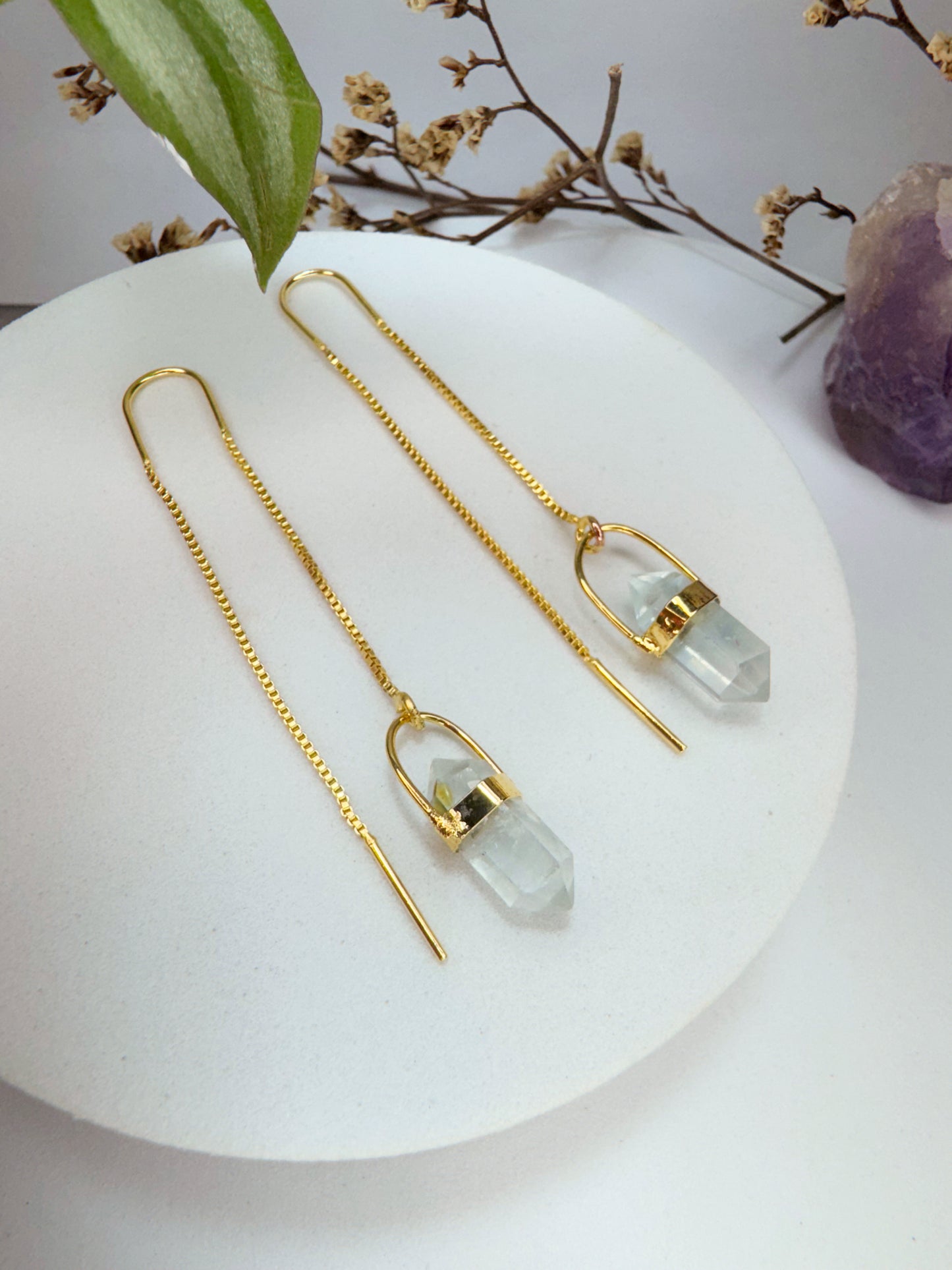 Brinco zen - Água marinha