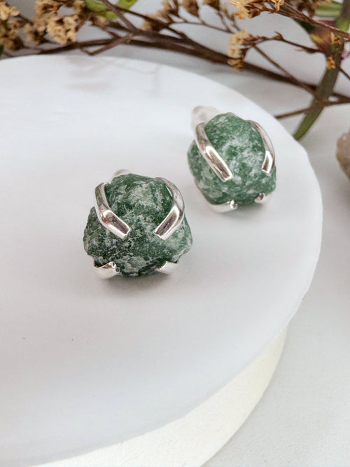 Brinco Magia - Quartzo Verde