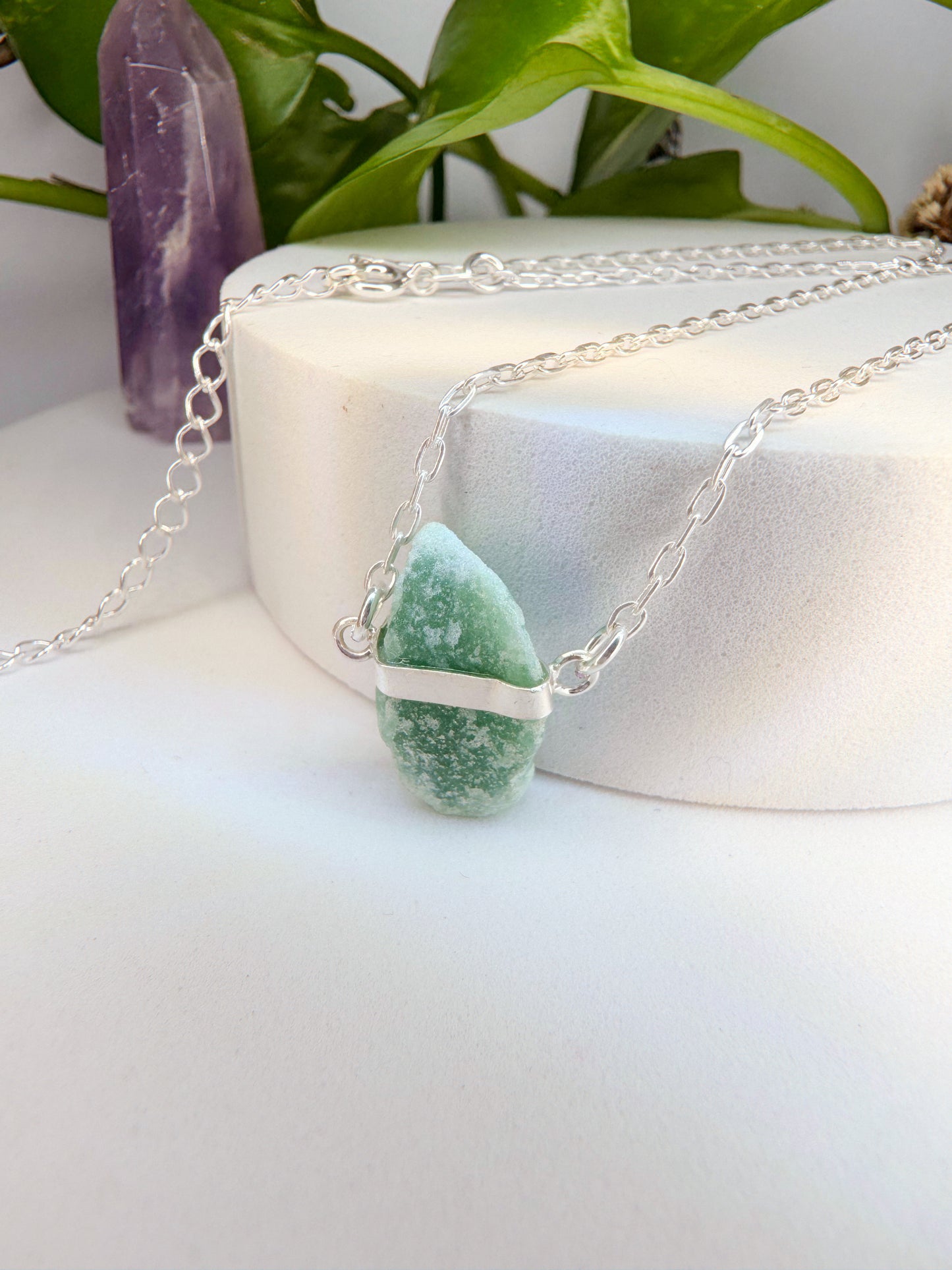 Choker Cura - Quartzo Verde